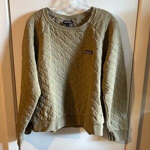 Patagonia Women's Olive Organic Cotton Quilted